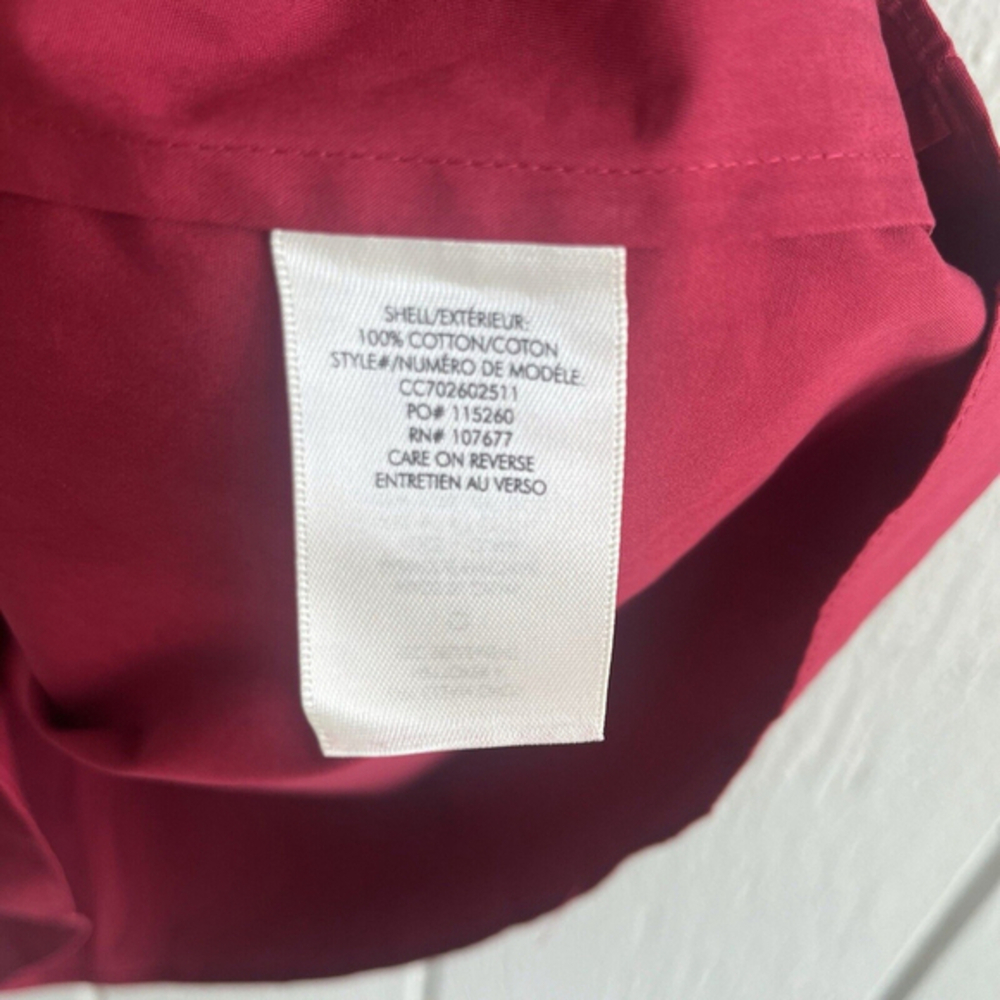 Alice + Olivia Jada Caped Dress in Bright Bordeaux Burgundy Size S - Picture 9 of 10